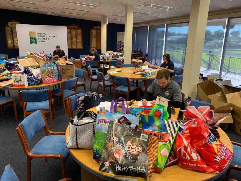 Product safety officers check Perth Royal Showbags 