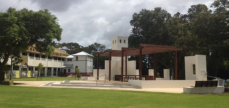 Buildings in the Sunset Heritage Precinct.