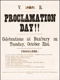 Proclamation Day Bunbury - Constitutional Centre of Western Australia