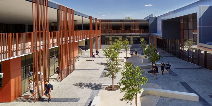 Shenton College Courtyard