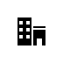 Icon showing a building representing agency information