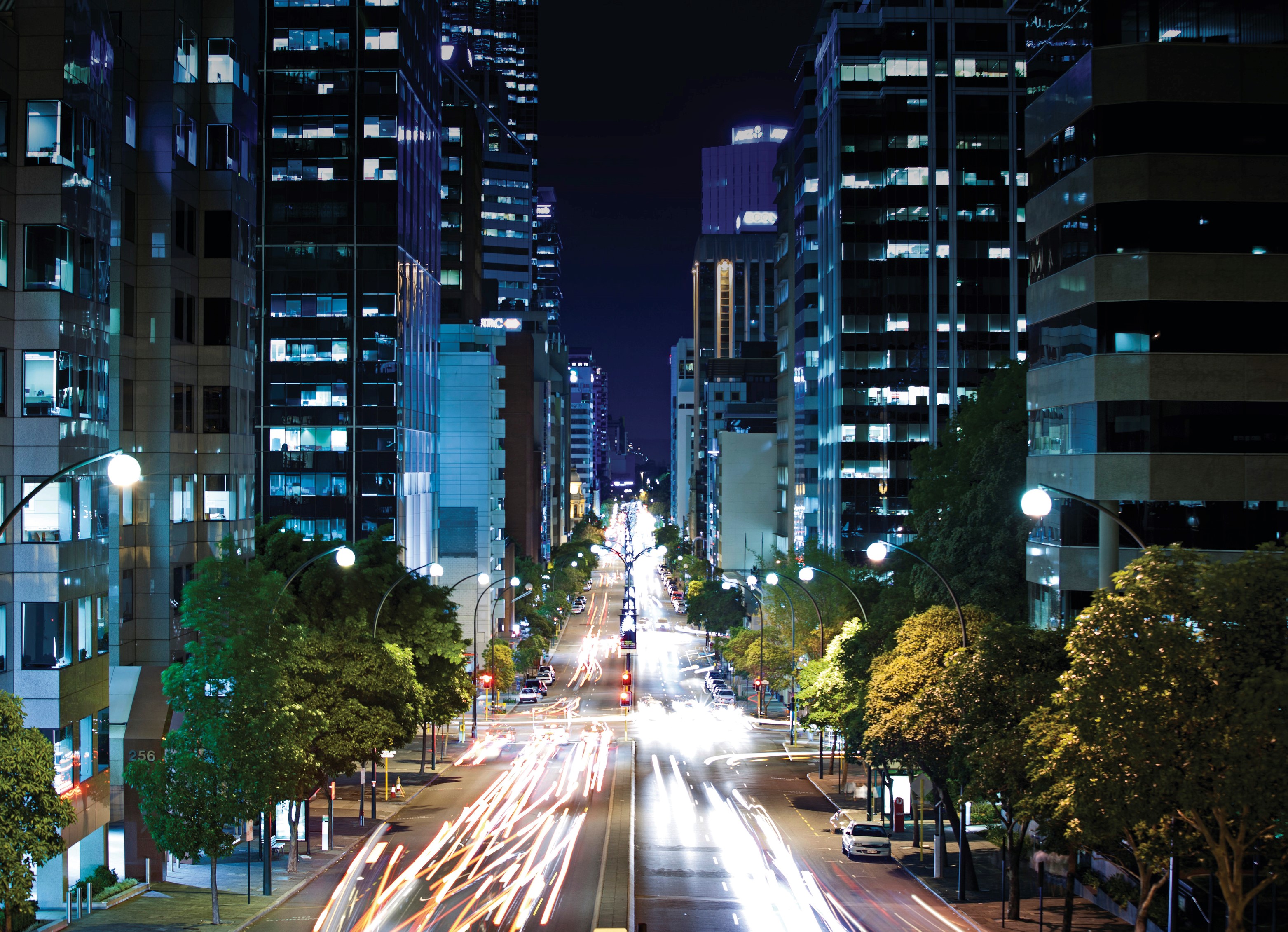Perth CBD at Night