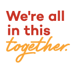 We are all in this together - Small Business logo