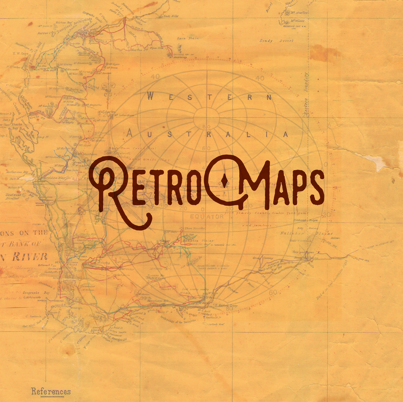 RetroMaps front page