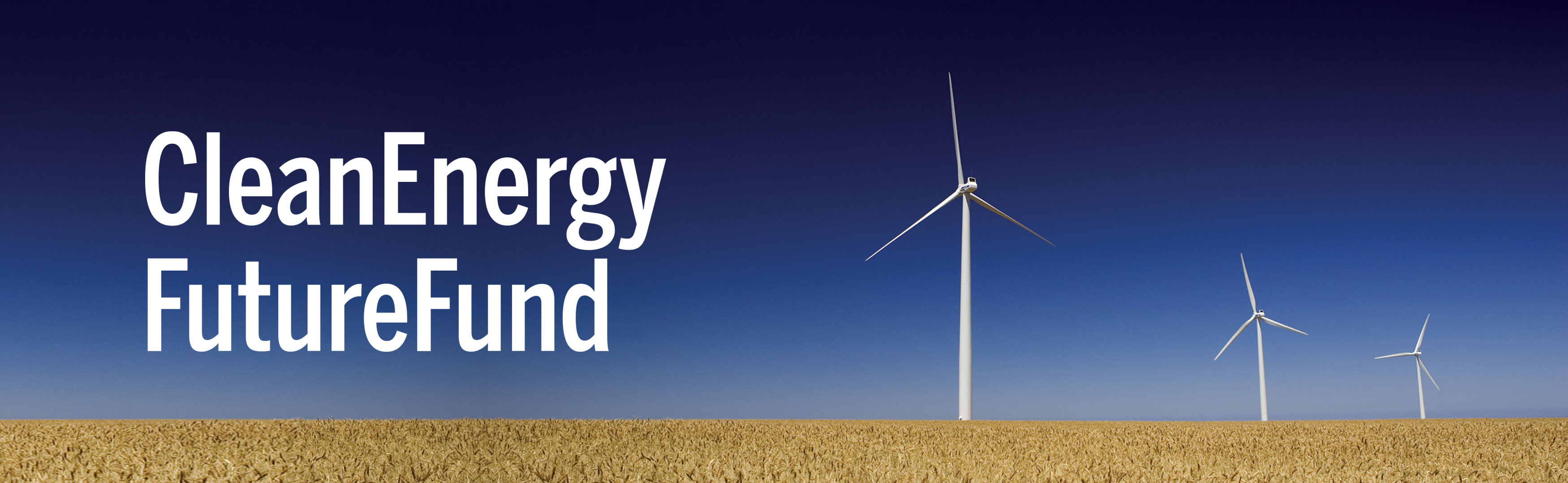 Clean Energy Future Fund banner