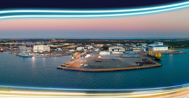 Australian Marine Complex Image with JTSI branding