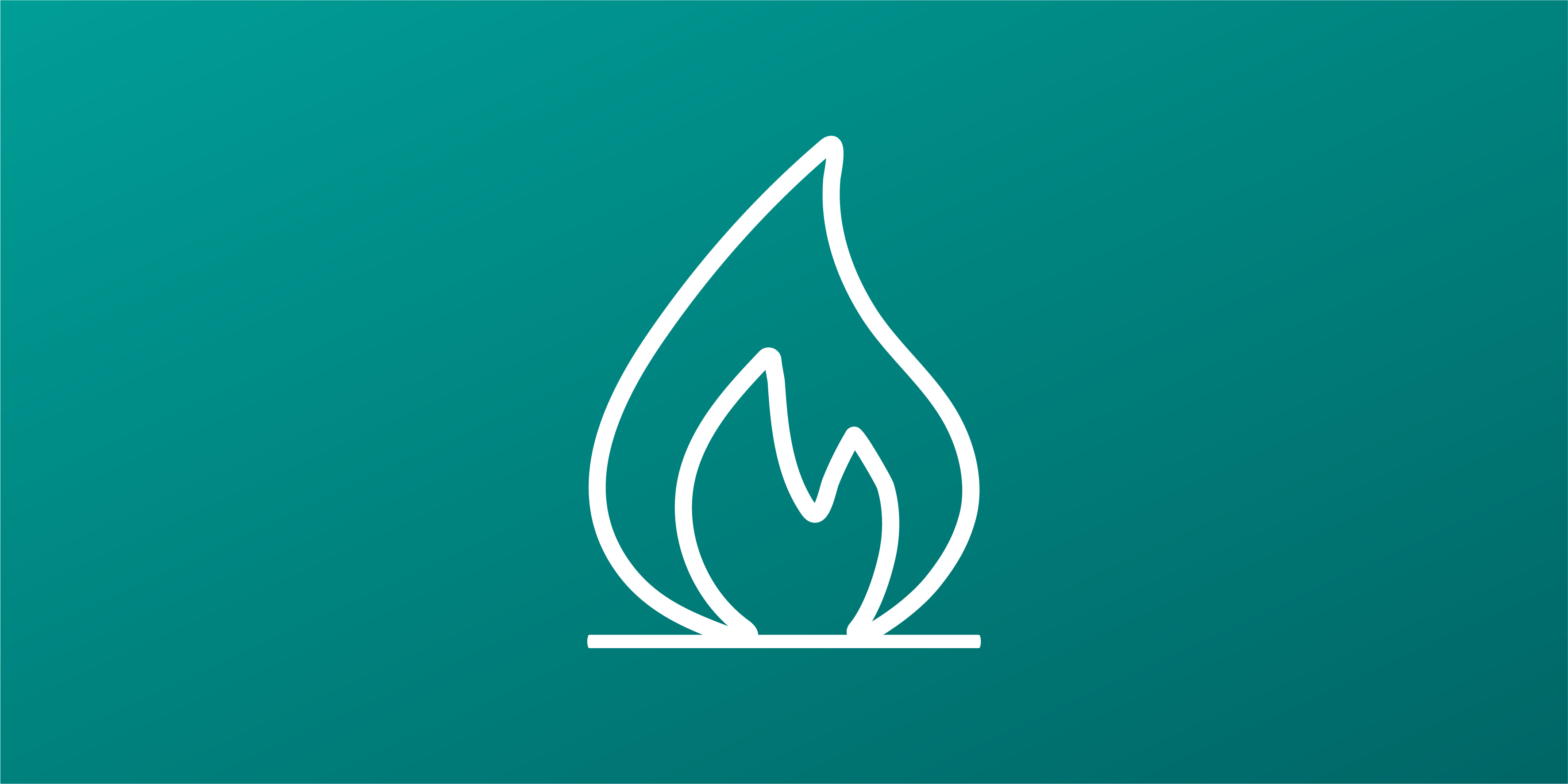 Gas flame icon