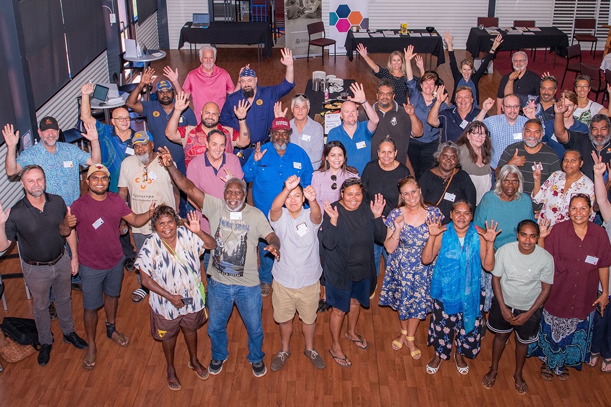 Attendees at the remote communities forum.