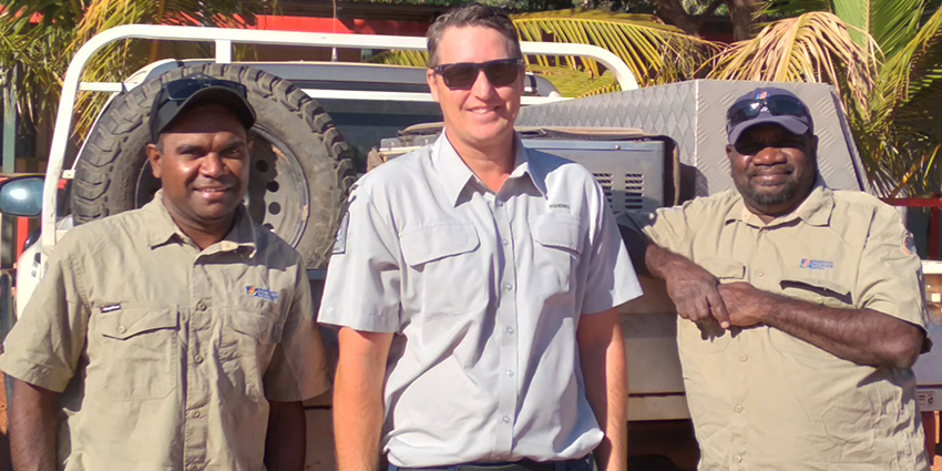 Marine officers collaborate with Indigenous rangers
