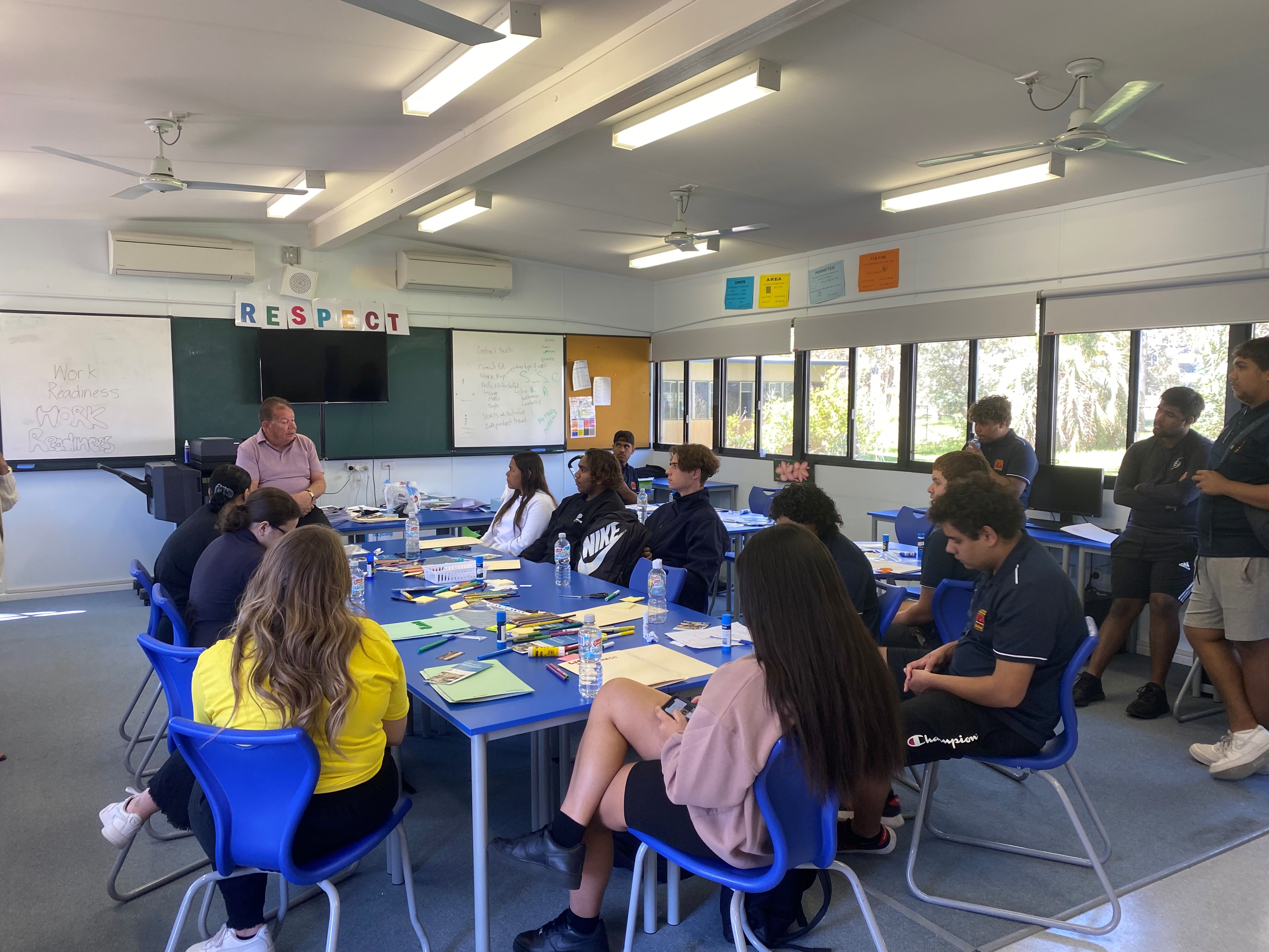 Stephen Goodall with class