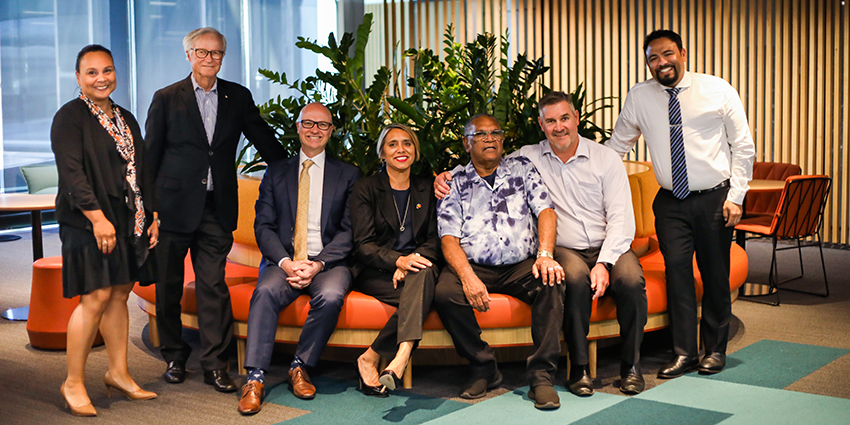 Group photos of Communities staff and NSAC representatives