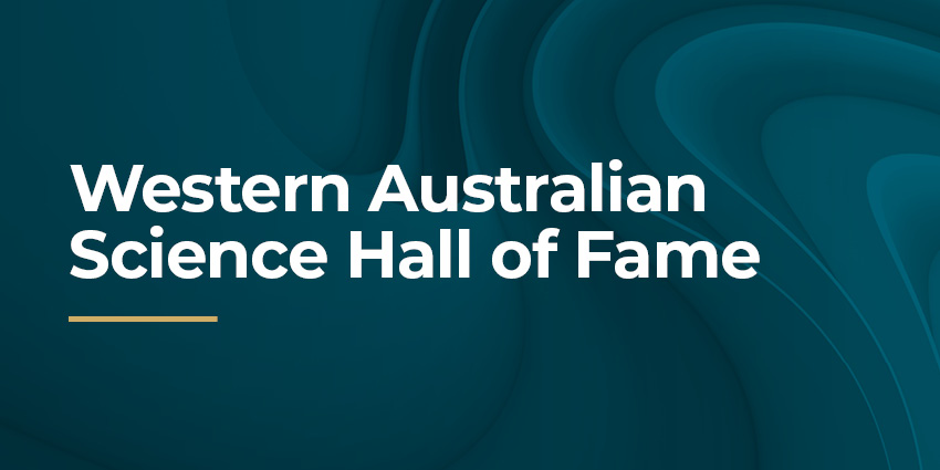 Western Australian Science Hall of Fame web banner