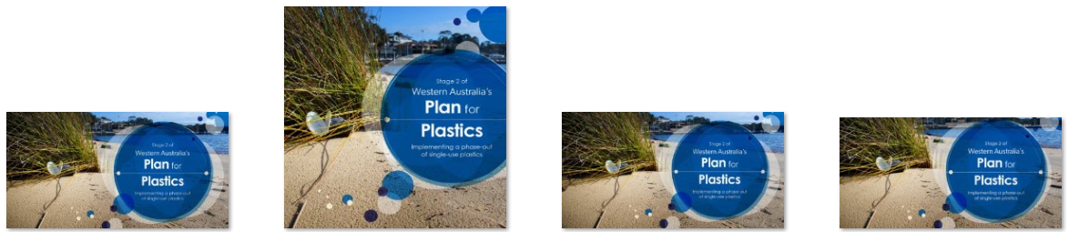 Collation social media tiles Single Use Plastics Ban Stage 2