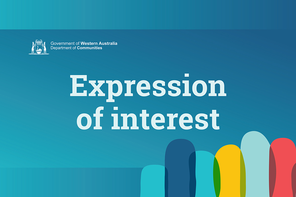 Banner text which reads Expression of interest.