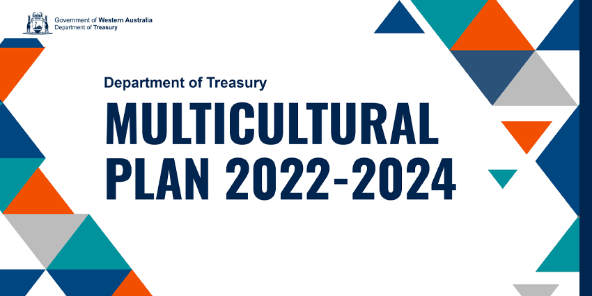 Treasury Multicultural Plan 2022–2024 graphic