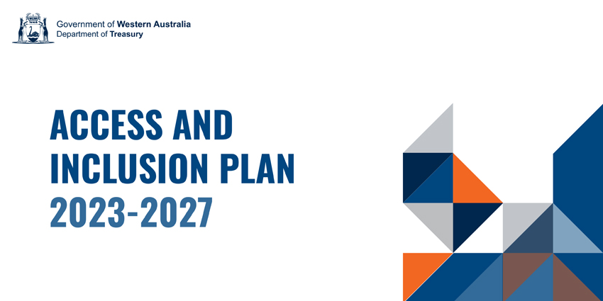Graphic of Access and Inclusion Plan 2023-2027