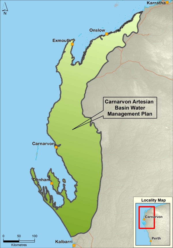 Carnarvon Artesian Basic water allocation plan area