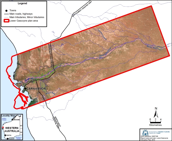 Lower Gascoyne water allocation plan area