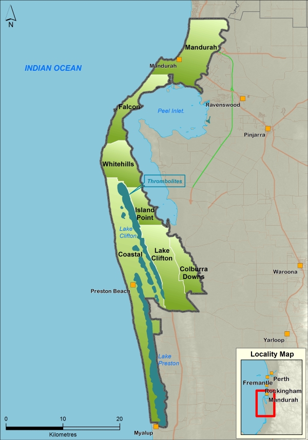 Peel Coastal water allocation plan area