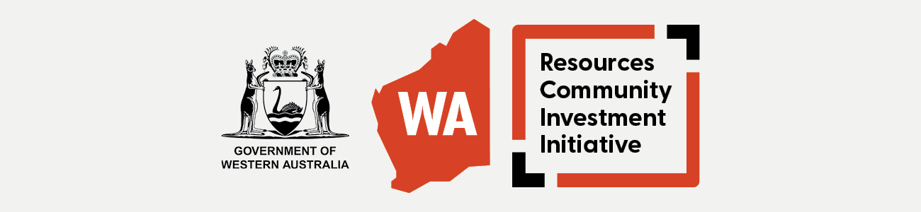 State of Western Australia and Resources Community Investment Initiative logo
