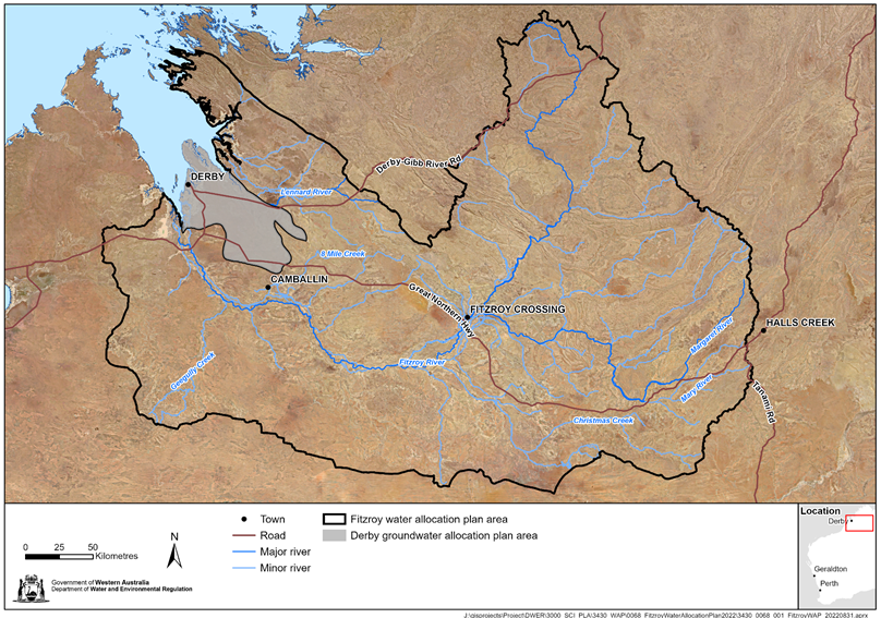 Fitzroy water allocation plan area