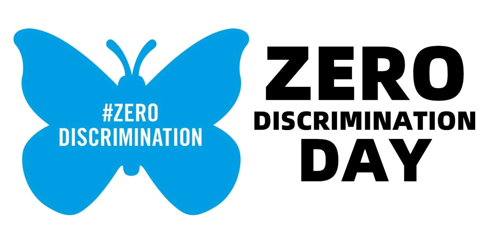 Butterfly symbol for zero discrimination day