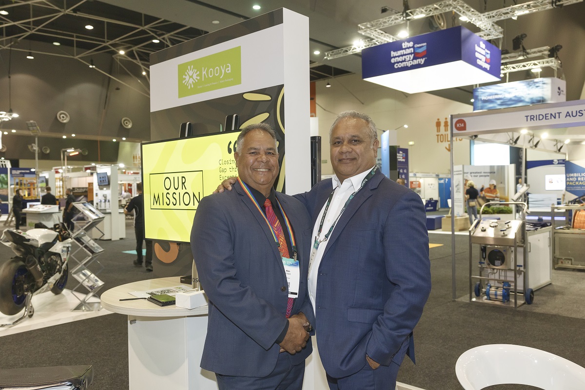 Ken Collard and Barry McGuire at AOG Energy 2023