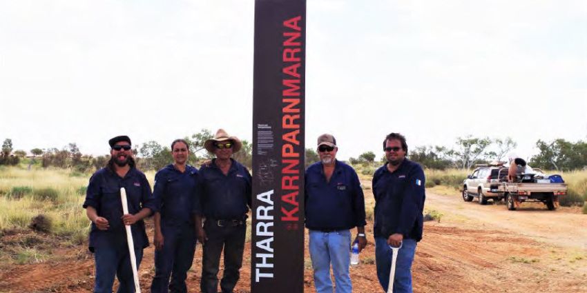 members of the Woodstock-Interpretative-Signage Project