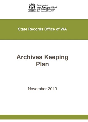 Archives Keeping Plan