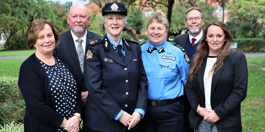 The ACM recipients are Christine Ginbey, Deputy Commissioner Women and Young People; Alan Watkins, Assistant Commissioner Adult Community Corrections; Kerri Bishop, Superintendent Bunbury Regional Prison; Jason Barnett, Superintendent Wandoo Rehabilitation Prison; Sharon Turner, Senior Officer Boronia Pre-Release Centre for Women and Wendy Duguid, Director Adult Court Services.