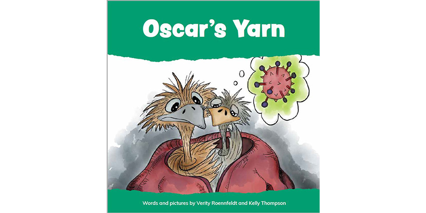 Cover of the Oscar's Yarn book 