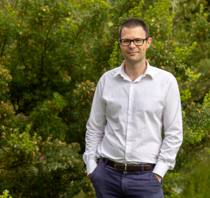 A portrait of Professor Andrew Whitehouse