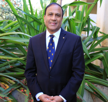 A portrait of Hackett Professor Kadambot Siddique AM