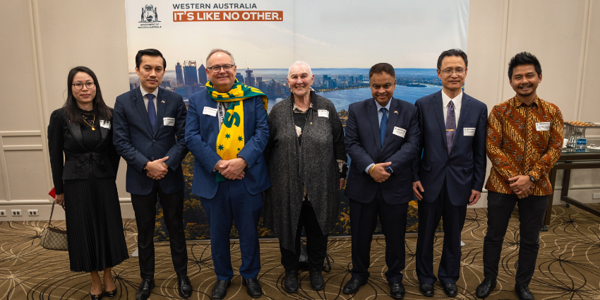Group photo at the International Student Scholarship Awards Ceremony