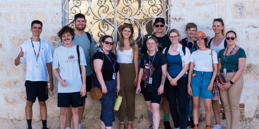 group of graduates from the Department of Planning, Lands and Heritage