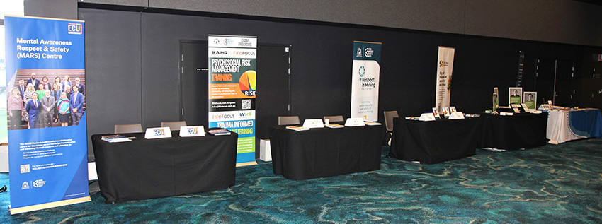 Displays available for viewing at the summit