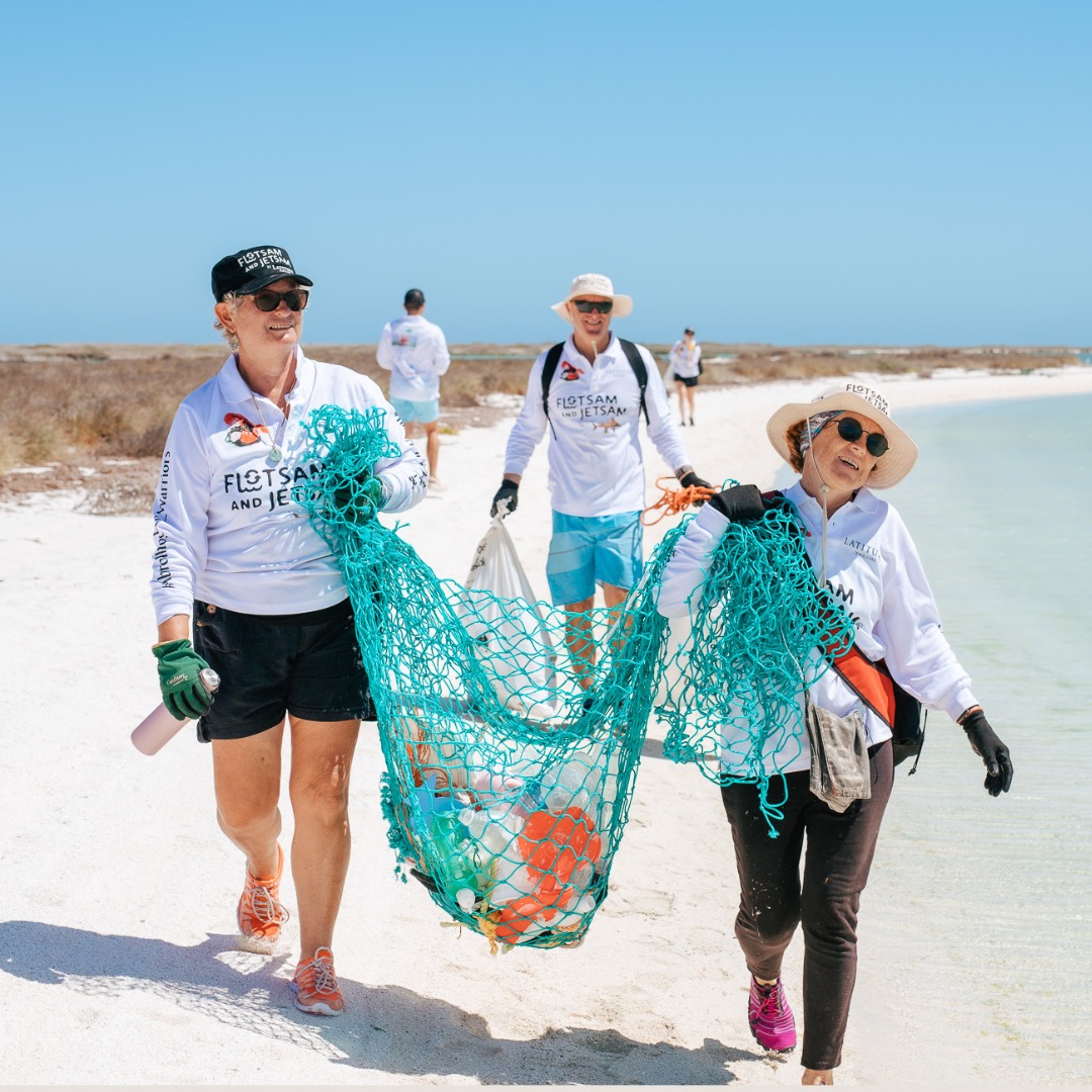 Marine debris collected in 2023