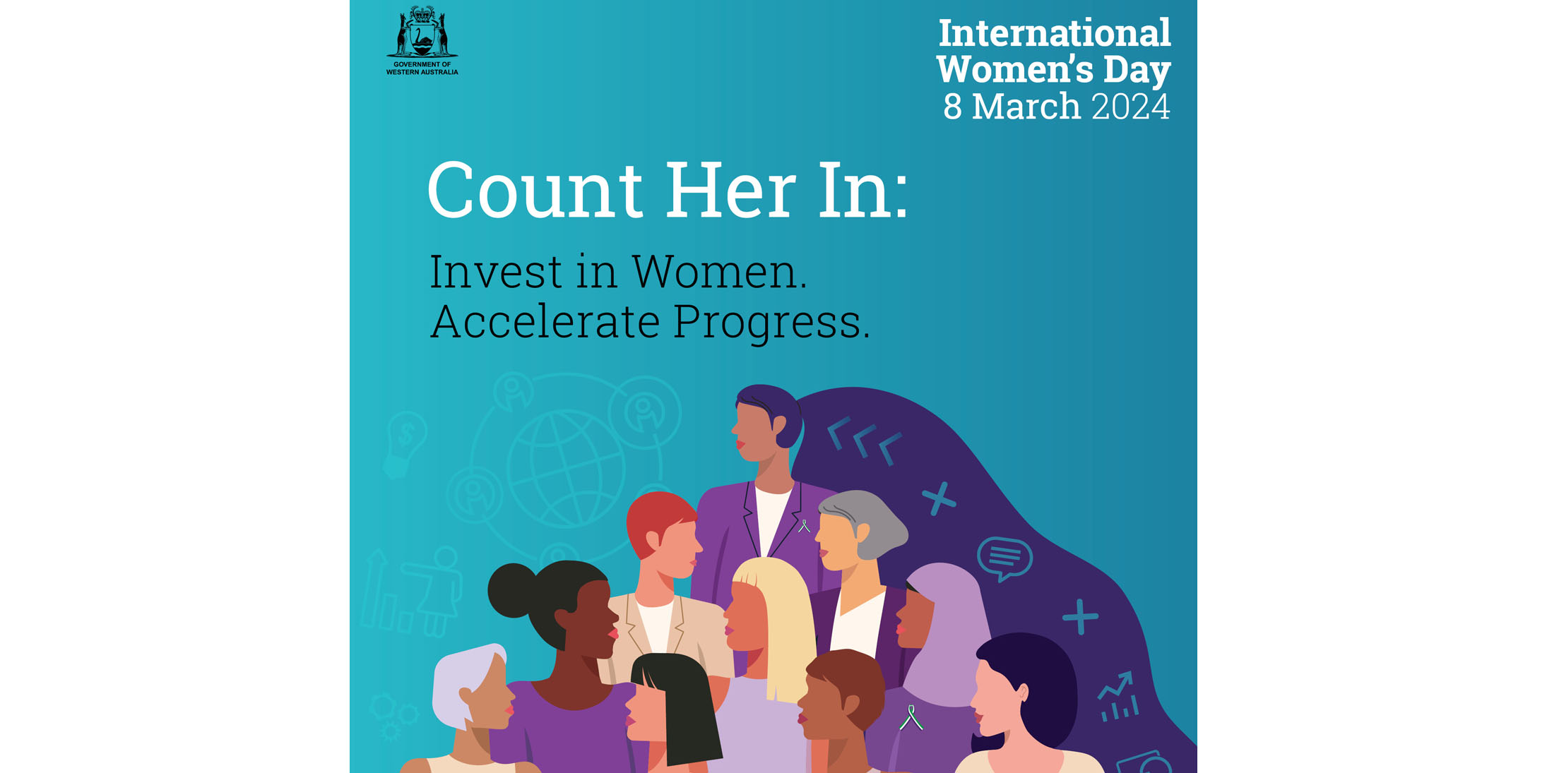 WA Govt promotion for IWD 2024