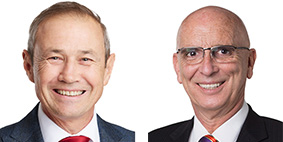 Joint pic of Premier and Attorney General