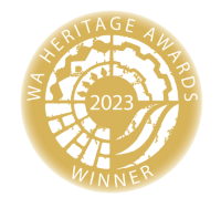 WA Heritage Award 2023 winner logo