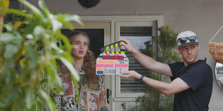 behind the scenes filming the No one plans a crash campaign