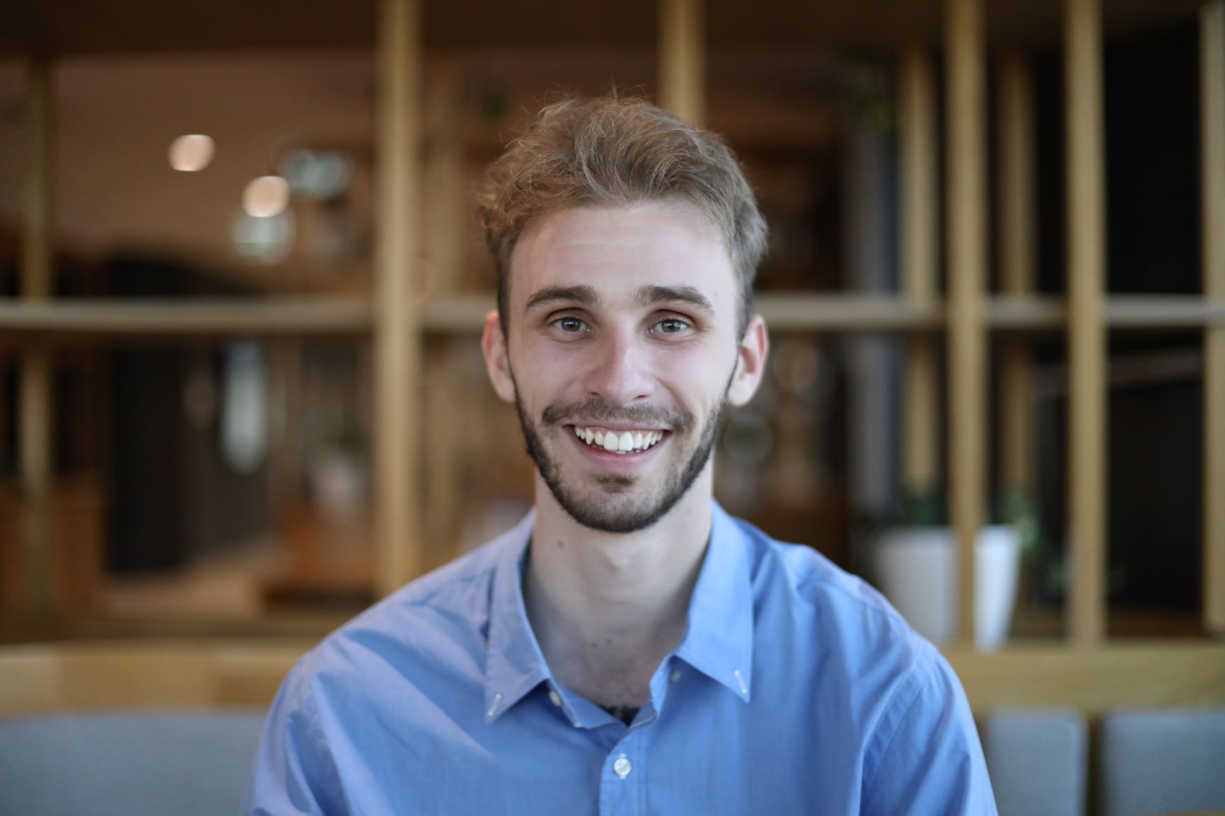 head and shoulders photo of WA young volunteer of the year Zac Cawdron