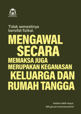 Coercive control poster 2 in malay