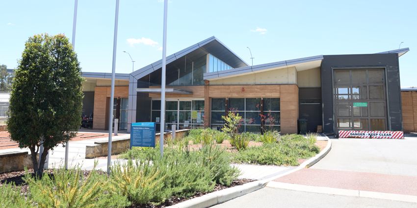 Bandyup Women’s Prison front of the facility
