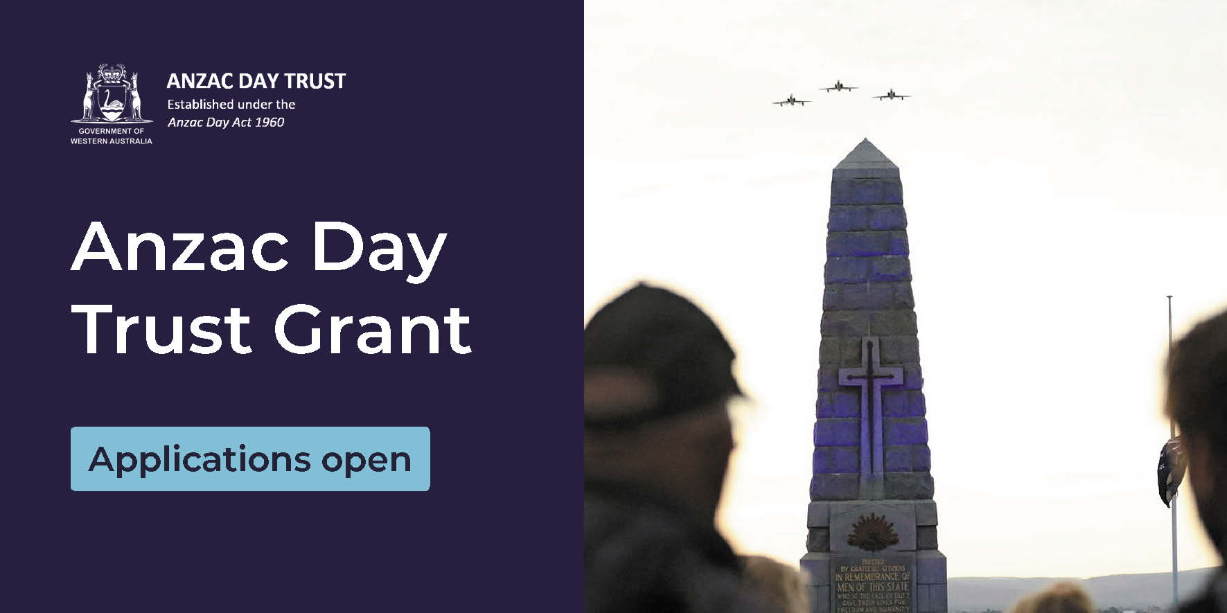 Anzac Day trust grant 2025 web tile
