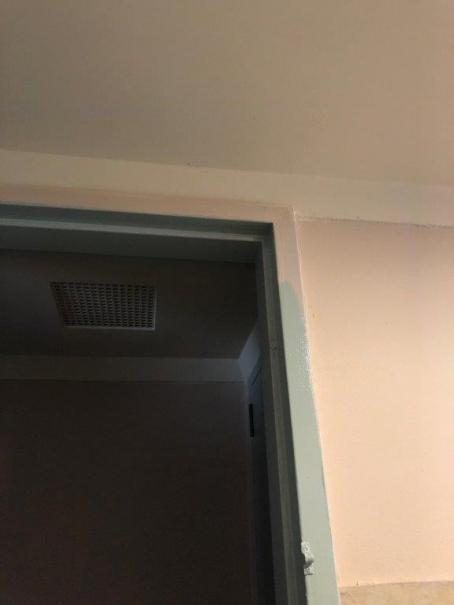 Example of poor painting work