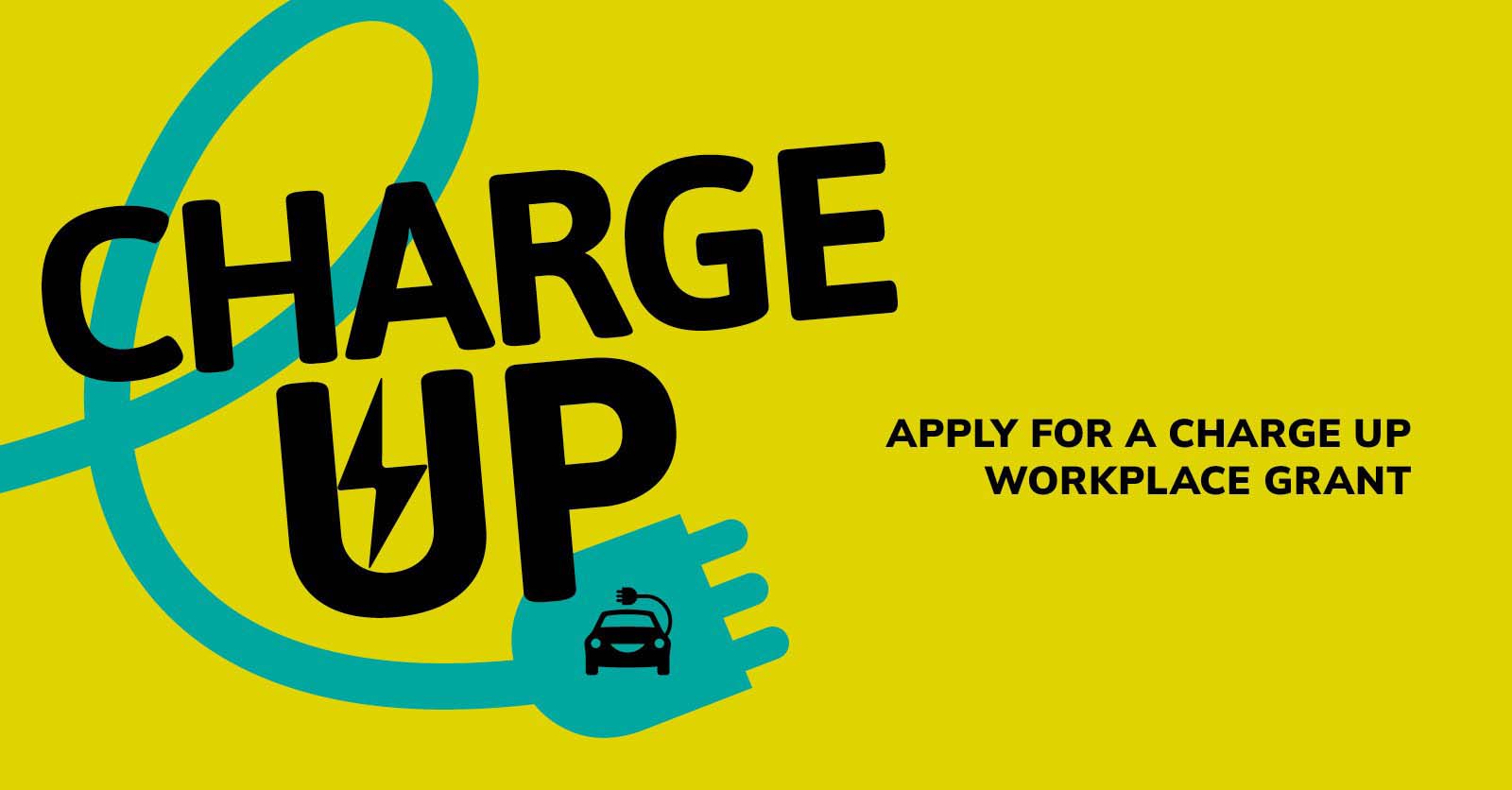 Charge Up social media tile for LinkedIn and Twitter