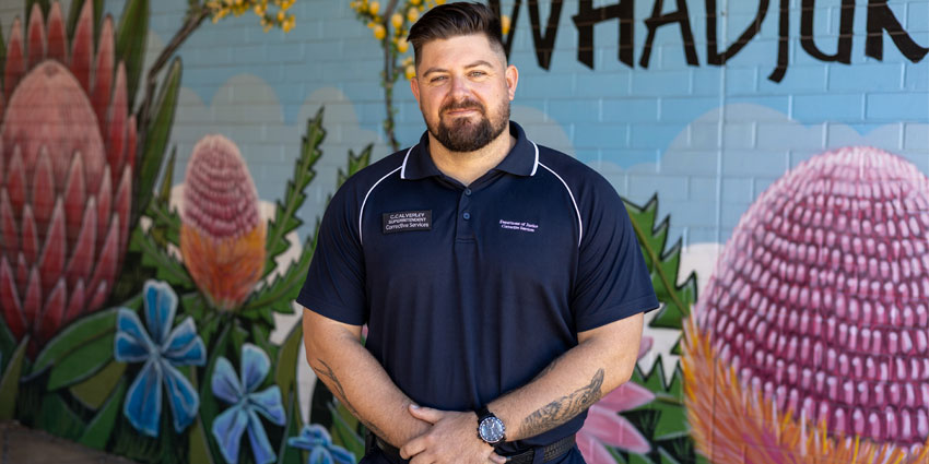 Superintendent Chris Calverley won the Director General’s Award for Excellence for leading improvements in care at the Unit 18 youth detention centre.