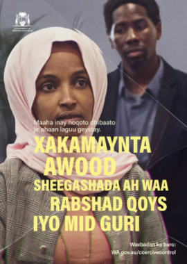 coercive control poster 1 in somali