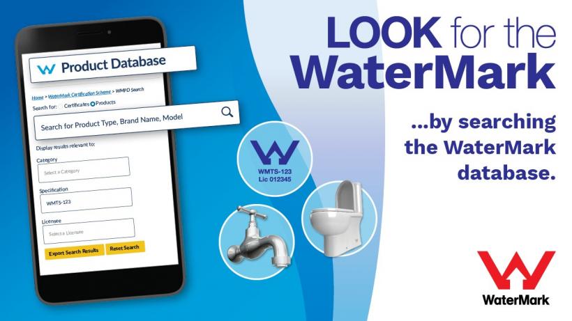 Look for the WaterMark database promotional image
